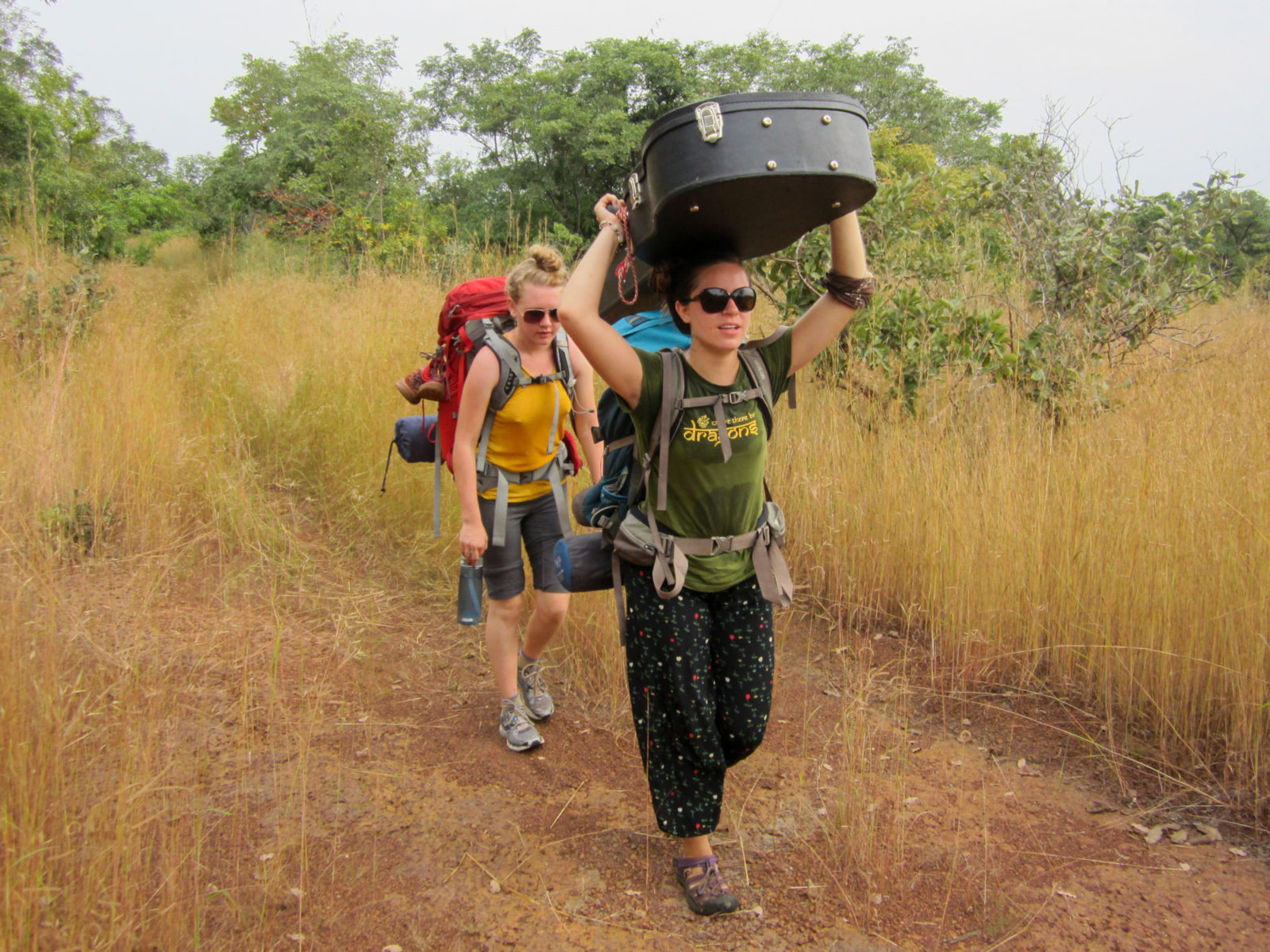 Trekking with a guitar